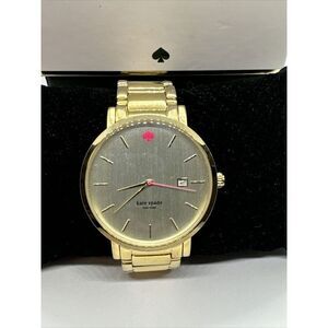 Kate Spade Gramercy 0009 Women's Gold Stainless Steel Analog Dial Watch JNA146